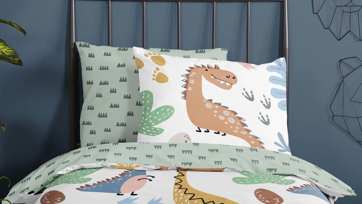 Good Morning Dino housse de couette