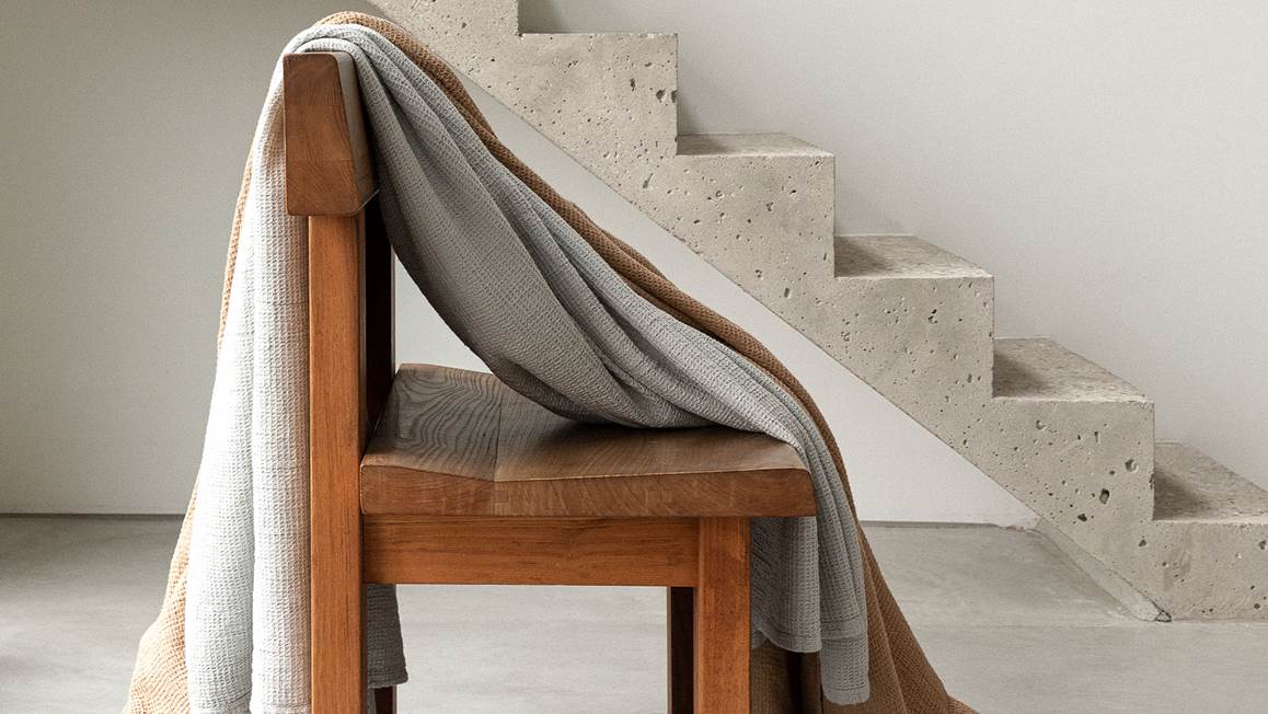 Marc O'Polo Norell couvre-lit gris clair
