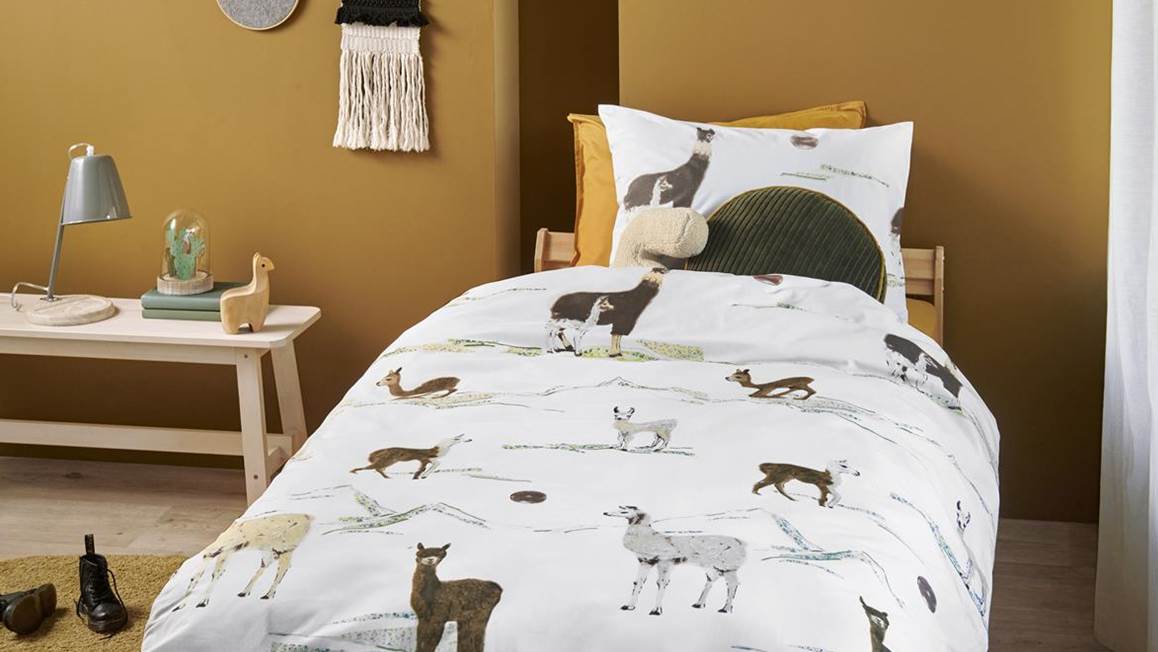 Beddinghouse Kids Lamas de Montagne housse de couette