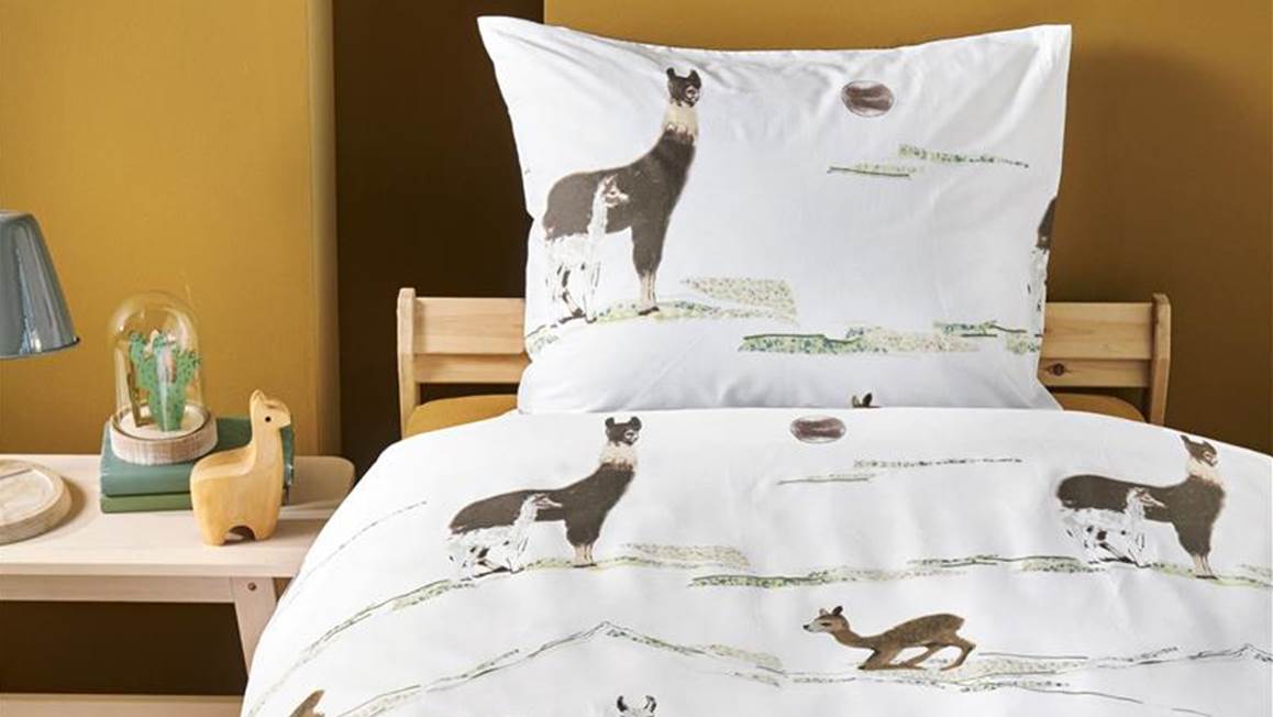 Beddinghouse Kids Lamas de Montagne housse de couette