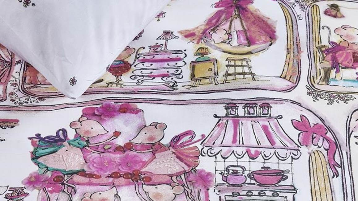 Beddinghouse Kids Manoir des Souris housse de couette