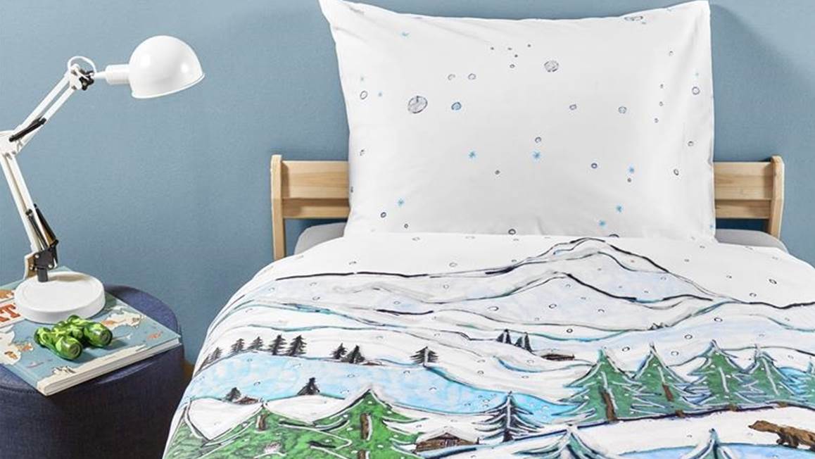Beddinghouse Kids Monde Enneigé housse de couette