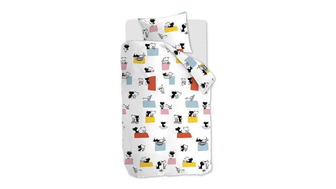 Fiep Amsterdam Vrienden housse de couette