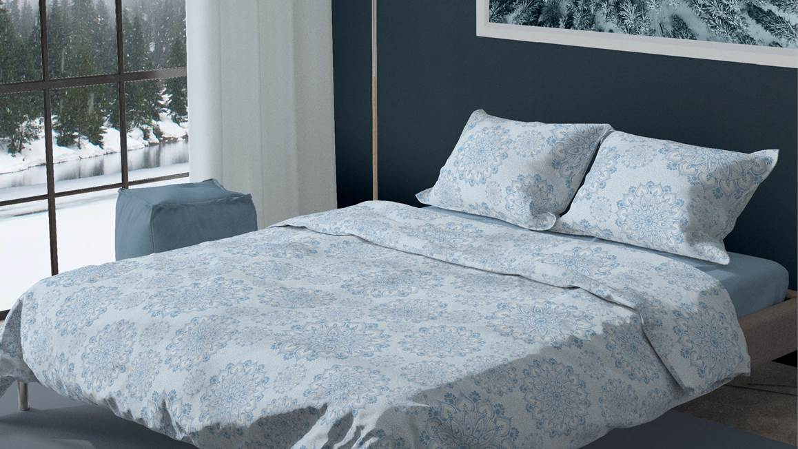 Romanette Jungfrau housse de couette en flanelle