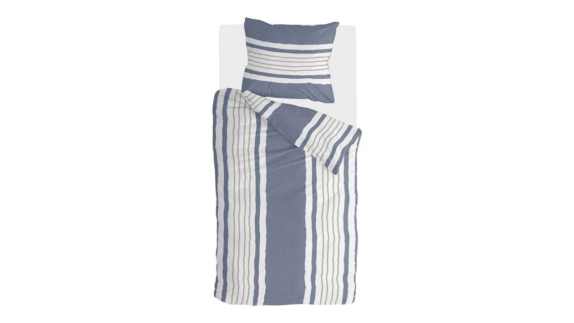 Walra Recyclé Rayures Peintes housse de couette