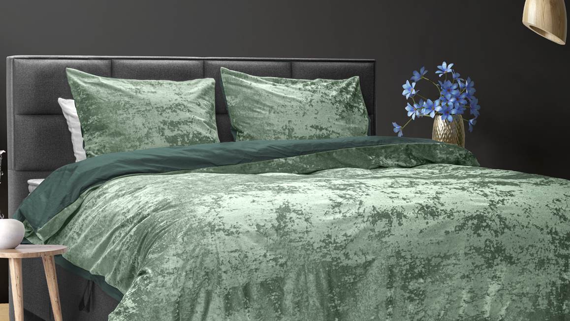 Dreamhouse Crushed Velvet housse de couette