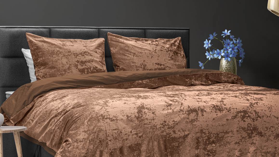 Dreamhouse Crushed Velvet housse de couette