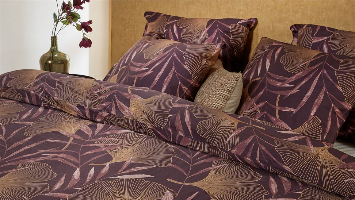 iSeng Feuilles Dorées housse de couette