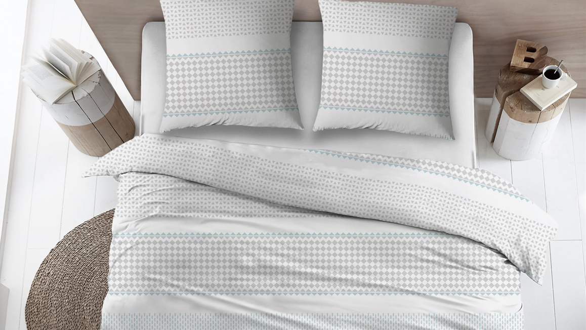Snoozing Ellen housse de couette en flanelle