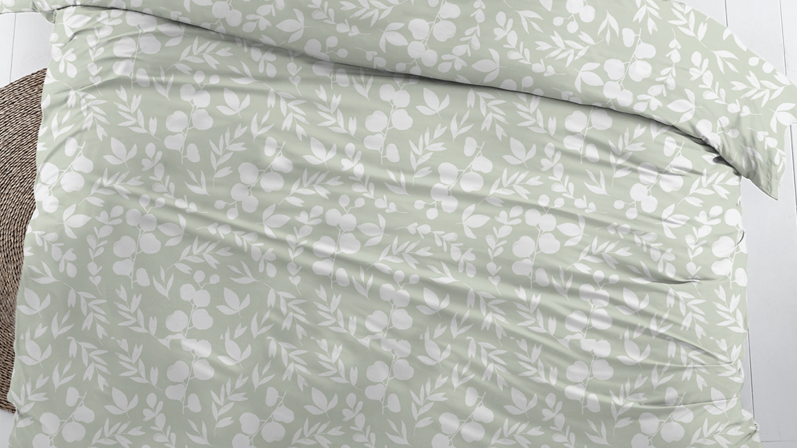 Snoozing Elsie housse de couette en flanelle