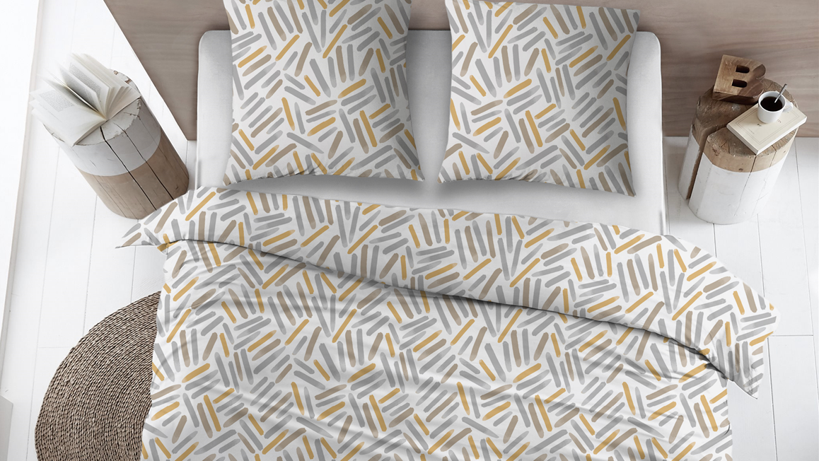 Snoozing Emma housse de couette en flanelle