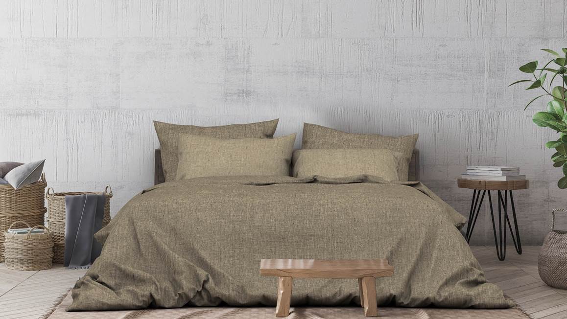 Heckettlane Franela housse de couette en flanelle