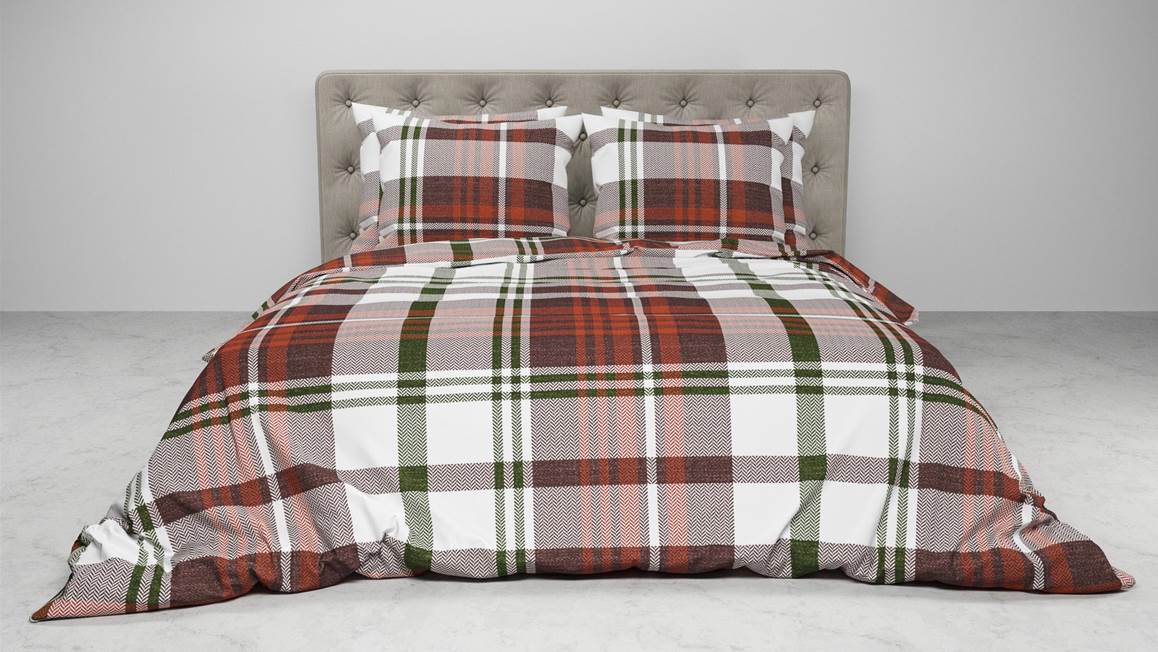 Heckettlane Kabil housse de couette en flanelle