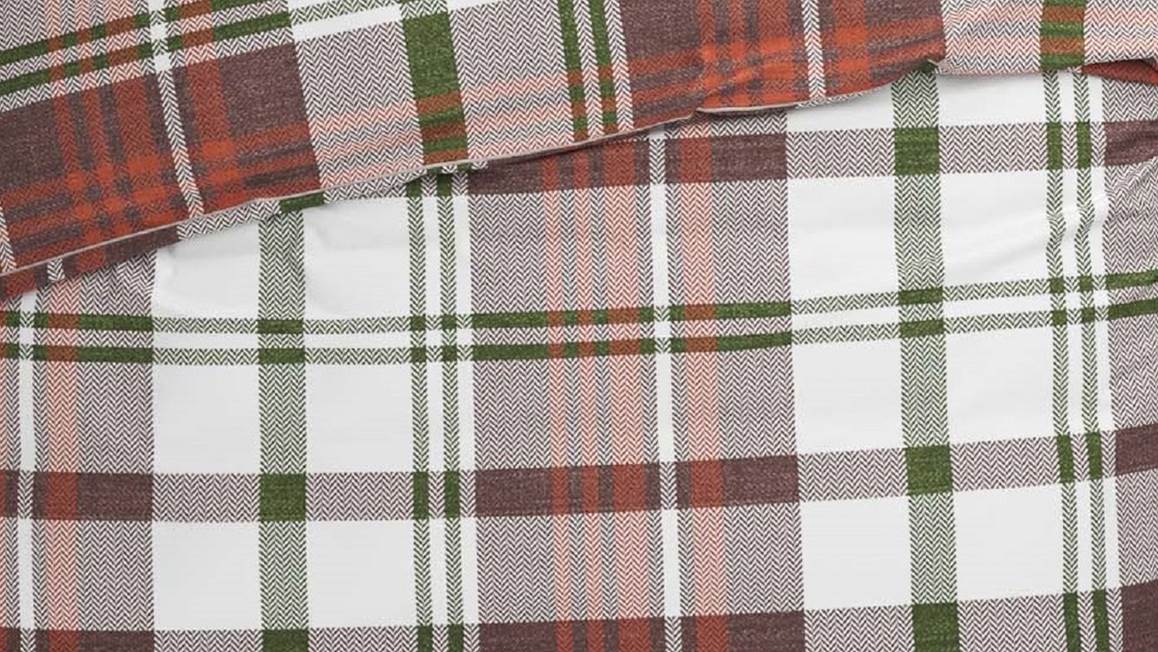 Heckettlane Kabil housse de couette en flanelle