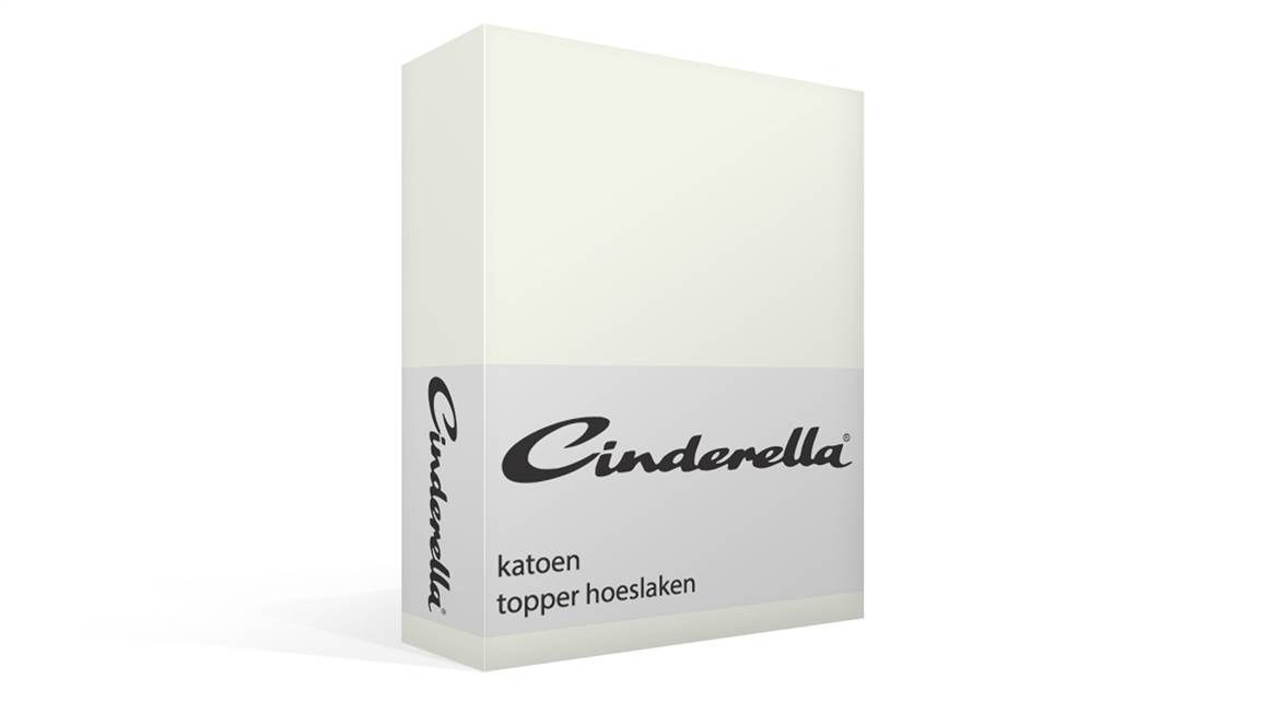 Cinderella drap-housse surmatelas en coton 57 fils