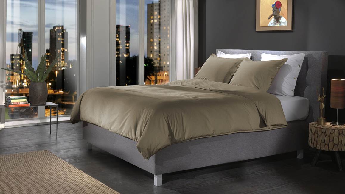 Yellow Percale housse de couette