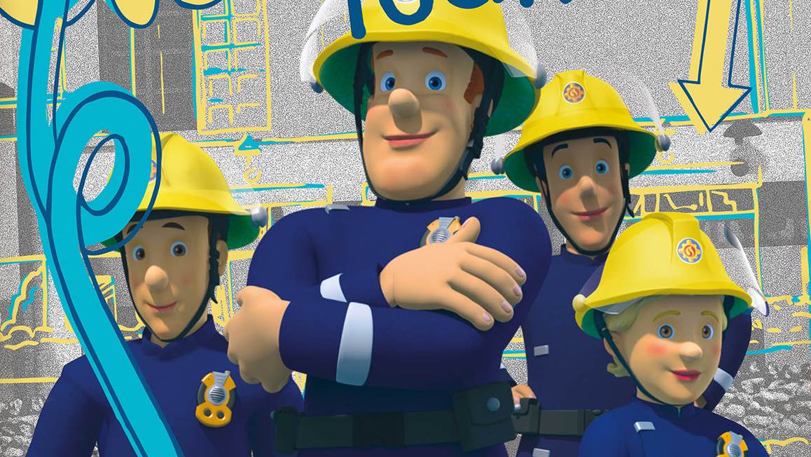 Sam le Pompier de couette – Multicolore 