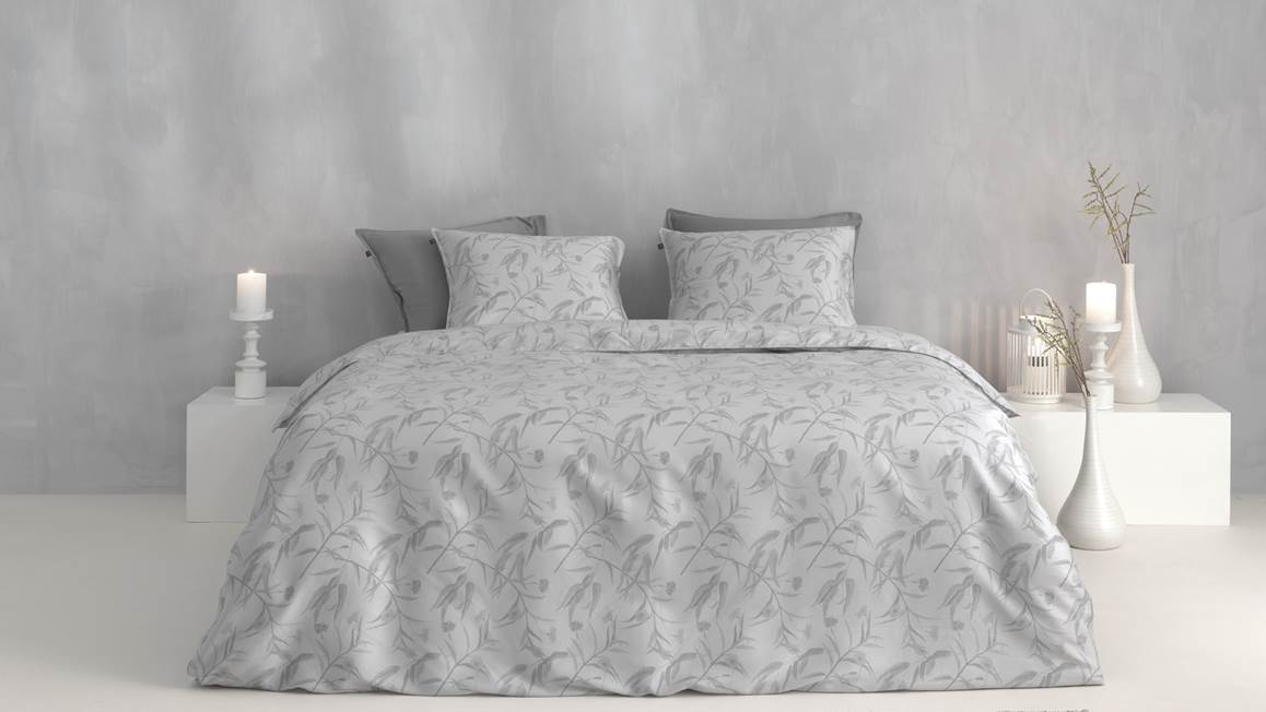Zohome Fiori di Satinado housse de couette