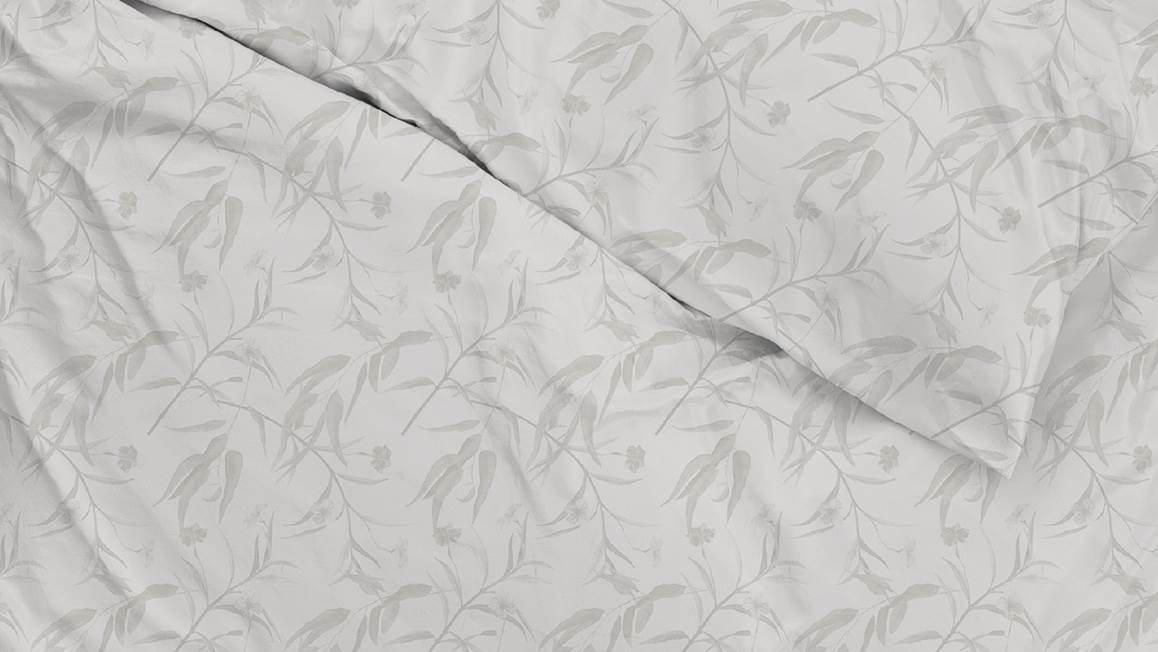Zohome Fiori di Satinado housse de couette