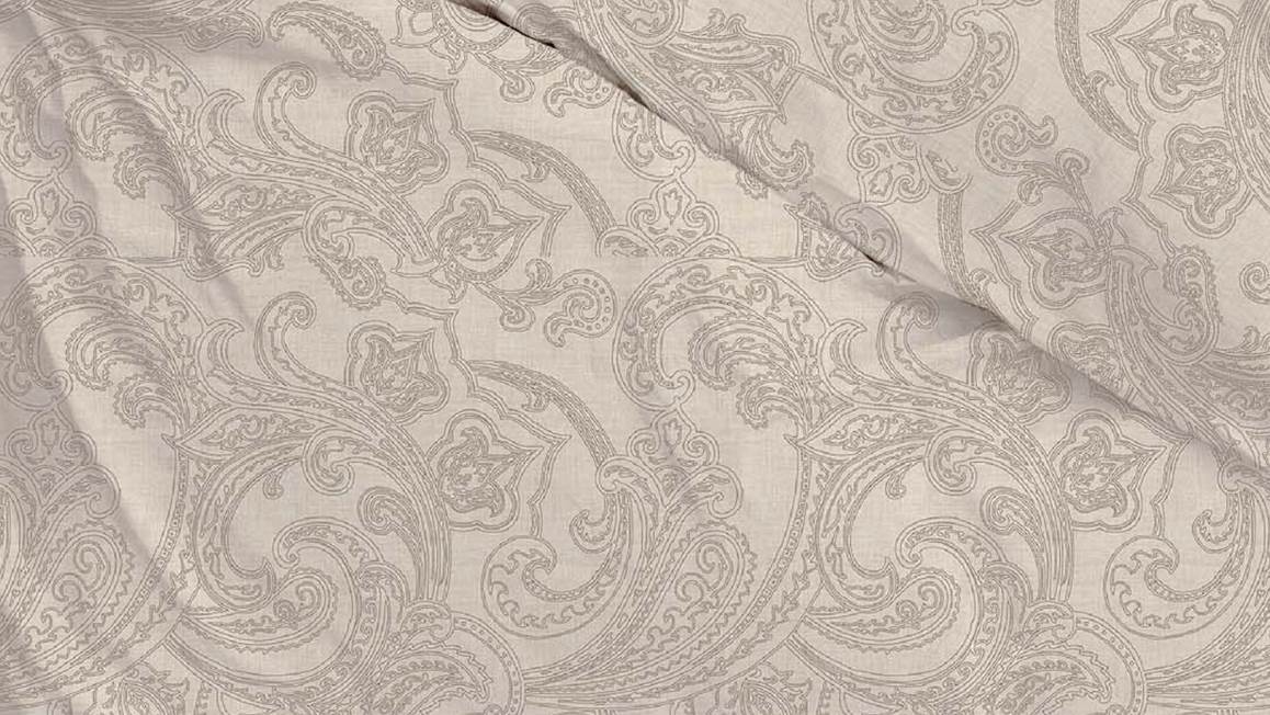 Zohome Paisley di Lino housse de couette