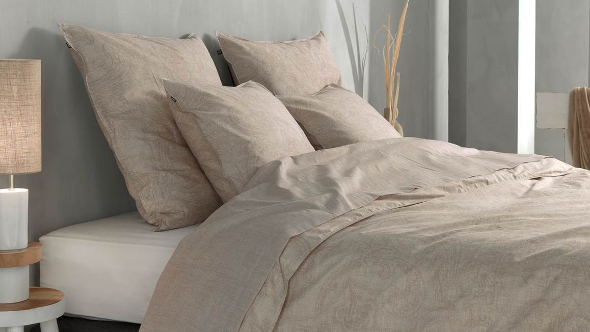 Zohome Paisley di Lino housse de couette