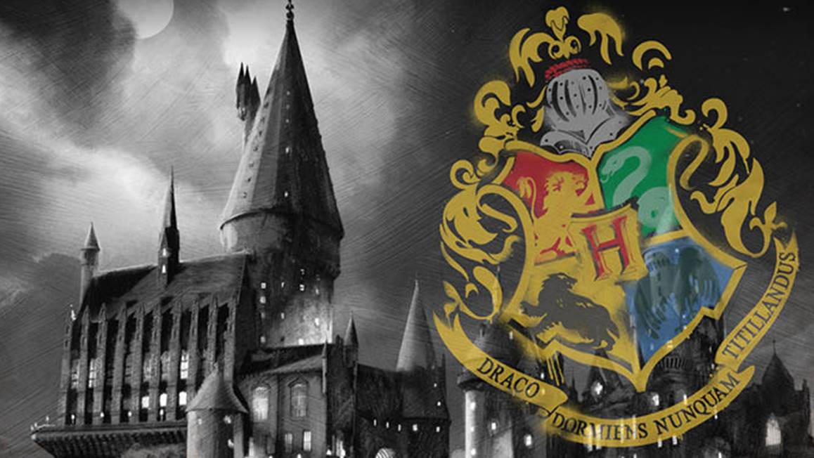 Serviette de plage - Harry Potter - Hogwarts - Château de Poudlard