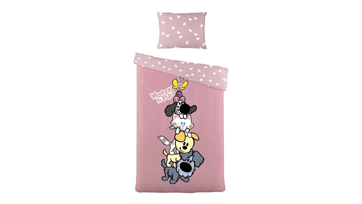 Woezel & Pip Pyramide d’Amis housse de couette 