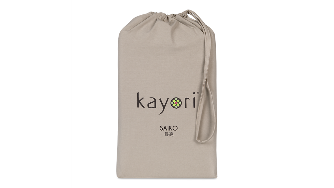 Kayori Saiko drap-housse grand bonnet double jersey stretch