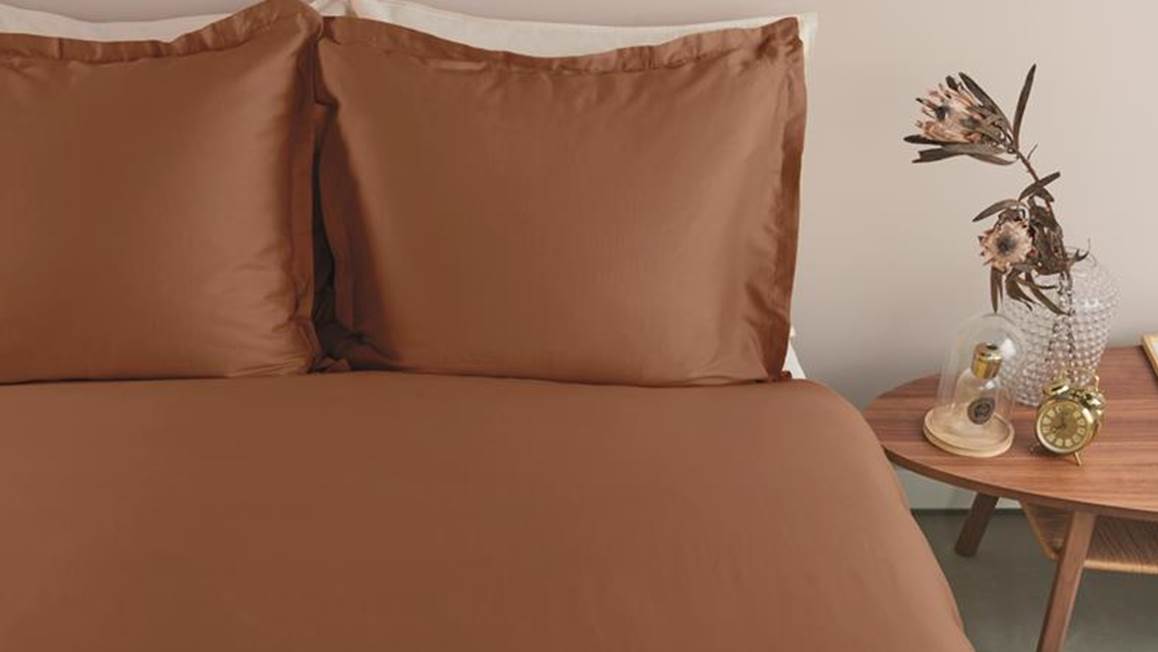 Ambiante Satin Uni housse de couette 