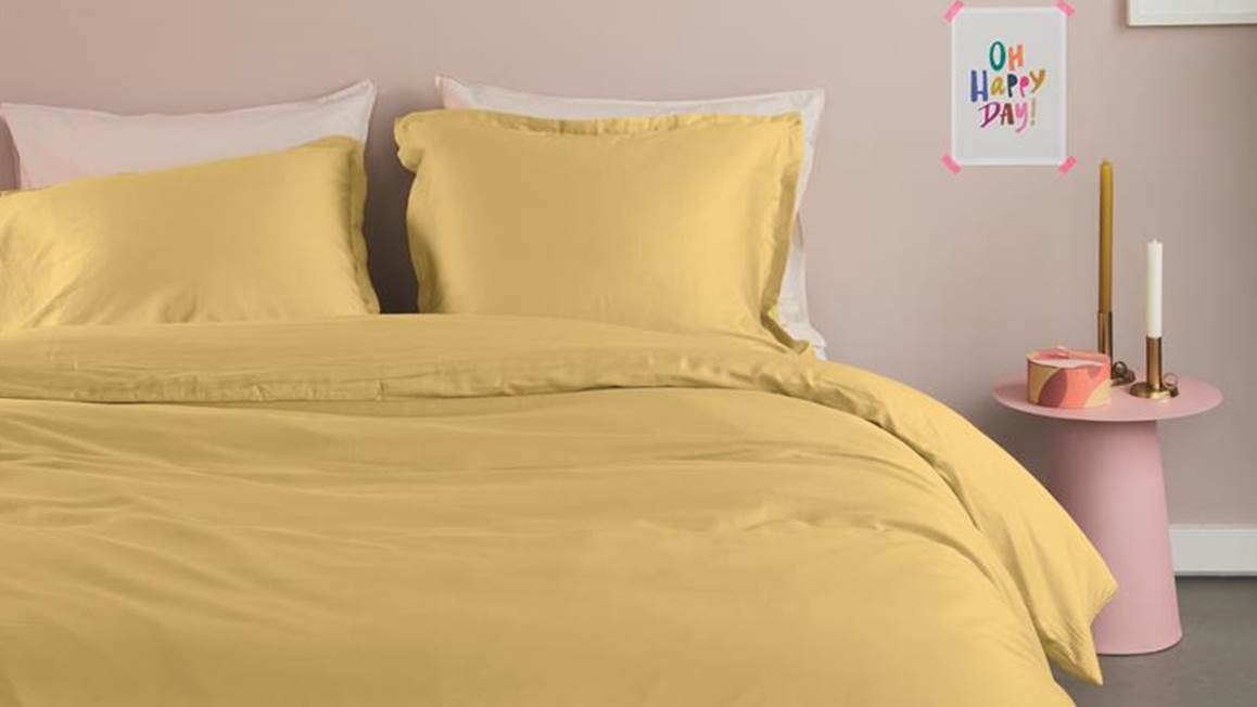 Ambiante Satin Uni housse de couette 