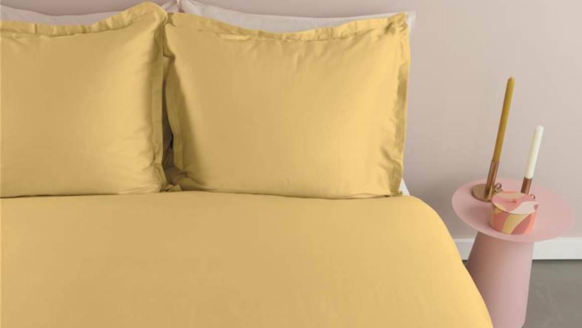 Ambiante Satin Uni housse de couette 