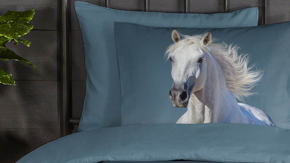 Good Morning Star housse de couette en flanelle