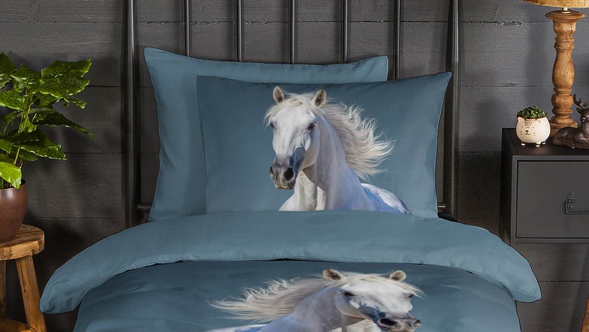 Good Morning Star housse de couette en flanelle