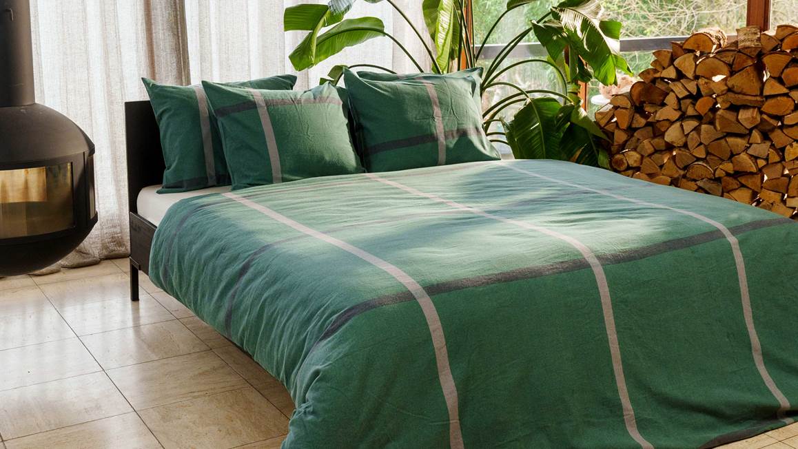 Kayori Kagura housse de couette en flanelle