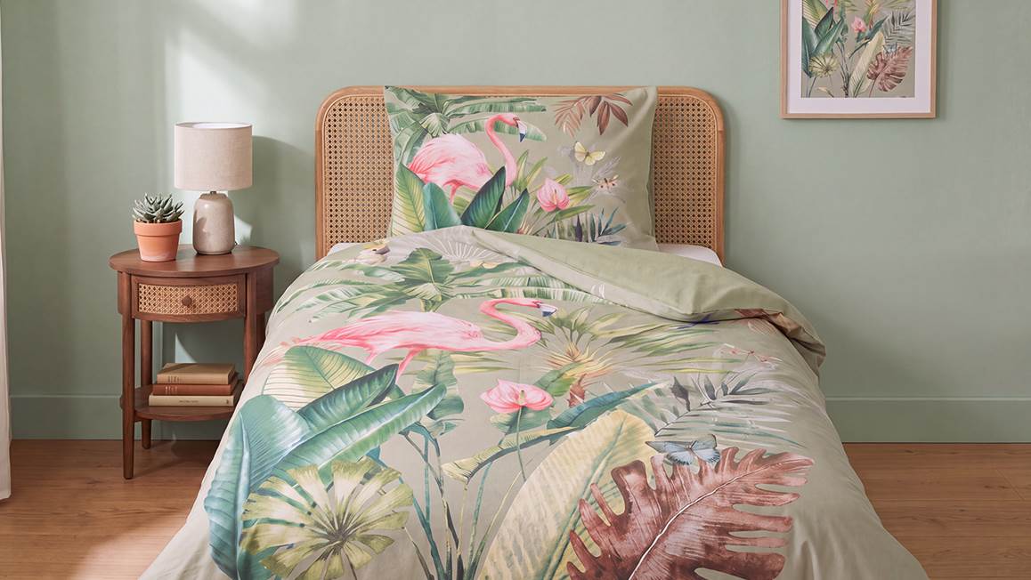 Snoozing Inara housse de couette en flanelle