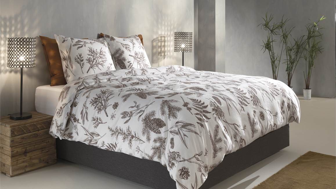 Zohome Esme housse de couette en flanelle