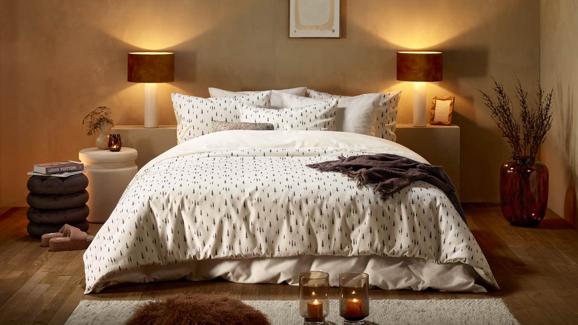 De Witte Lietaer Dentree housse de couette en flanelle