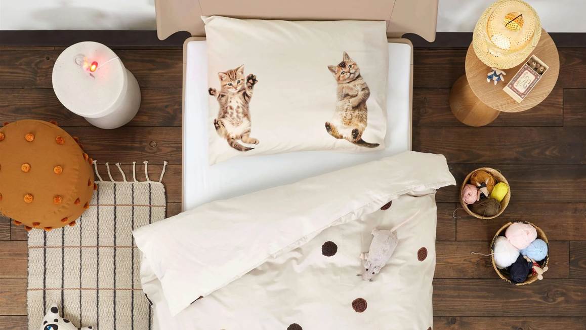 SNURK Amours de Minous housse de couette