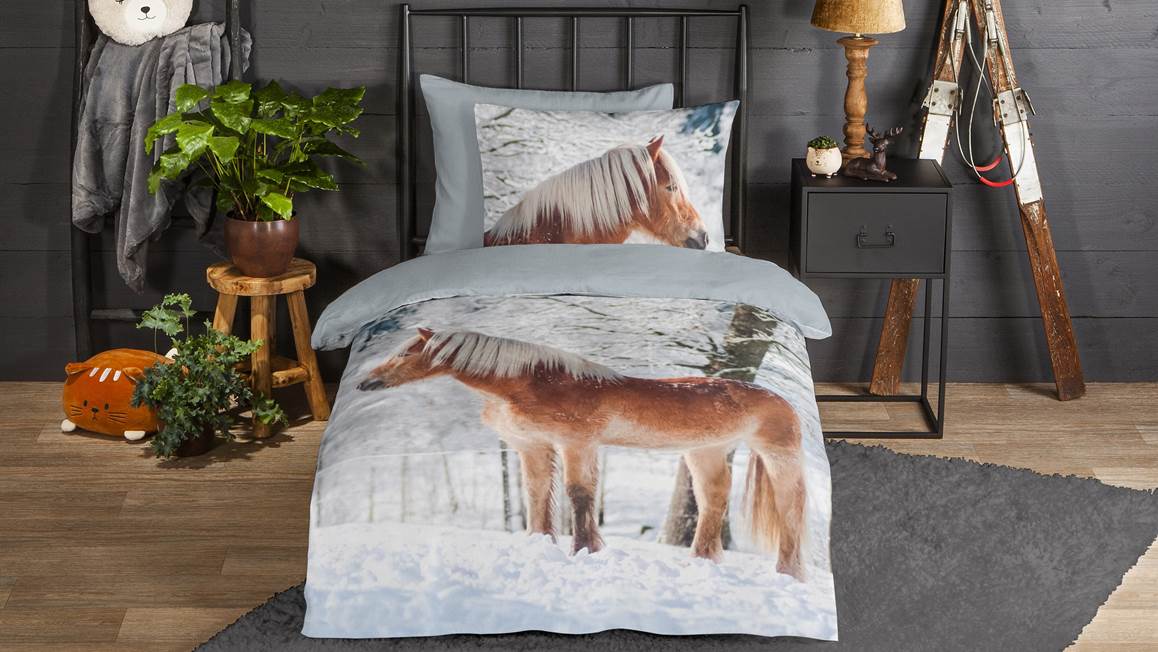 Good Morning Scarlet housse de couette en flanelle