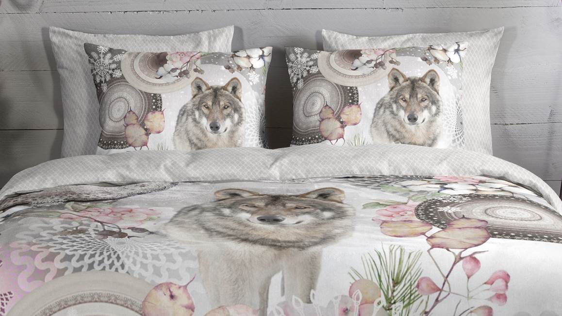 HIP Collection Isaci housse de couette en flanelle