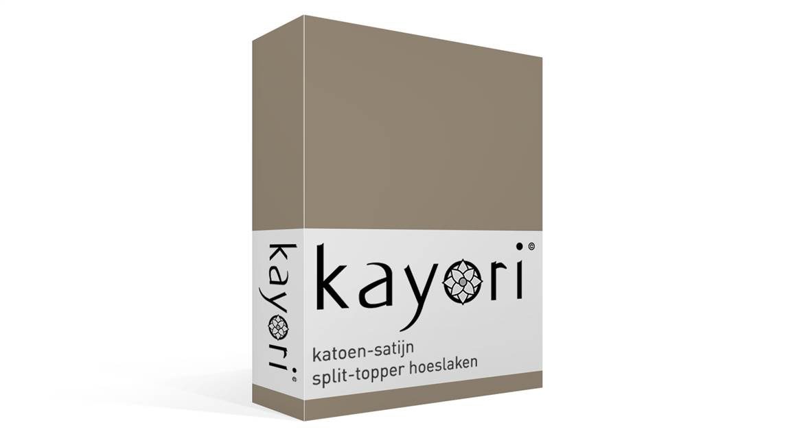 Kayori Edo drap housse surmatelas TR satin