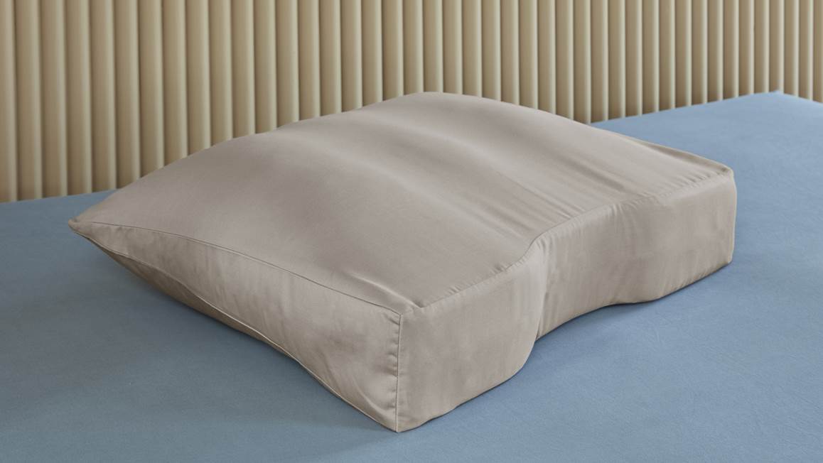 Silvana Support Satin taie d’oreiller pour oreiller medium-moelleux