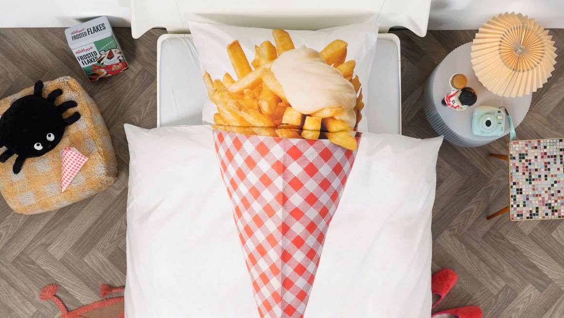 SNURK Fries housse de couette