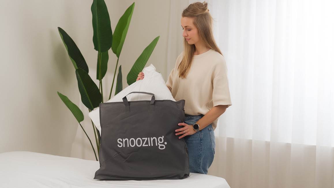 Snoozing Bamboe oreiller medium