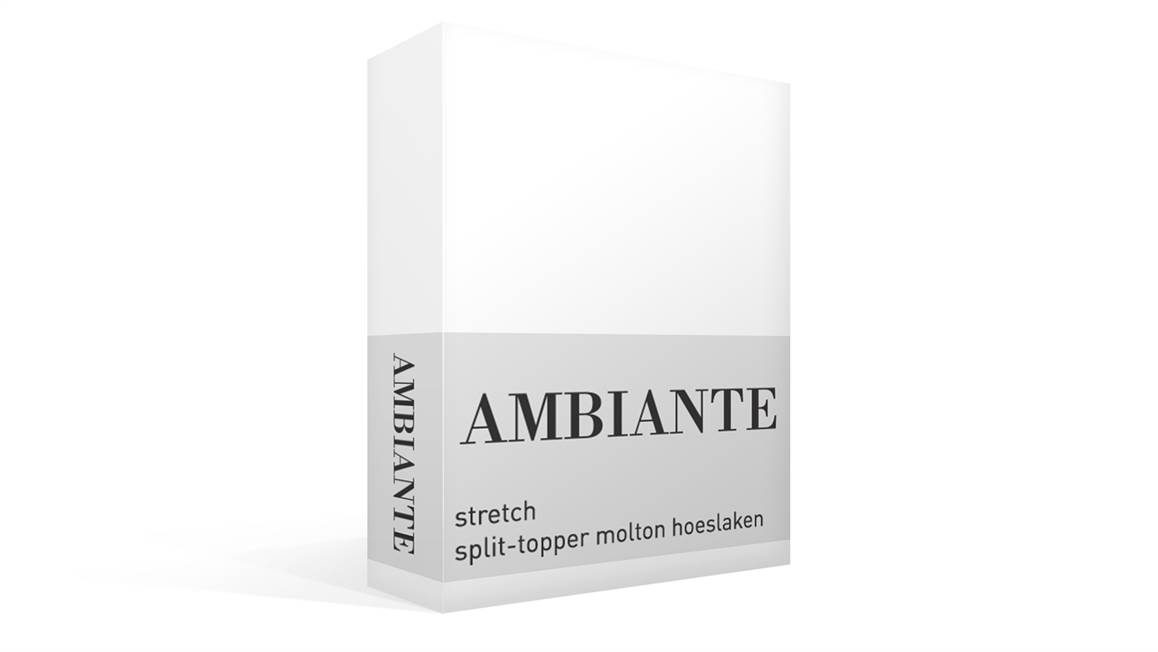 Ambiante drap-housse molleton stretch surmatelas TR coton 