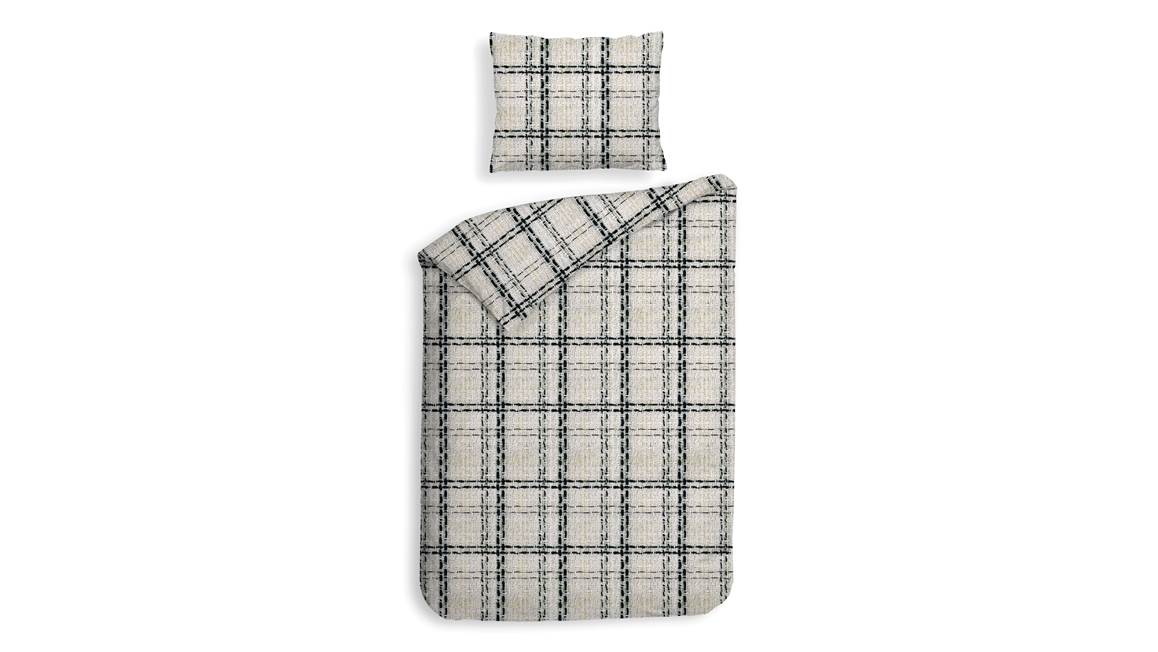 Heckettlane Enio housse de couette en flanelle