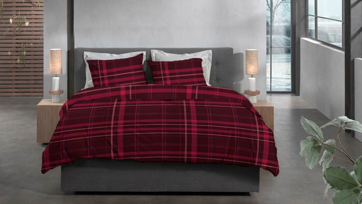 Heckettlane Silvan housse de couette en flanelle
