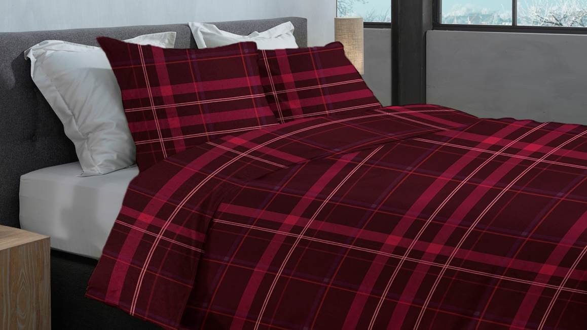 Heckettlane Silvan housse de couette en flanelle