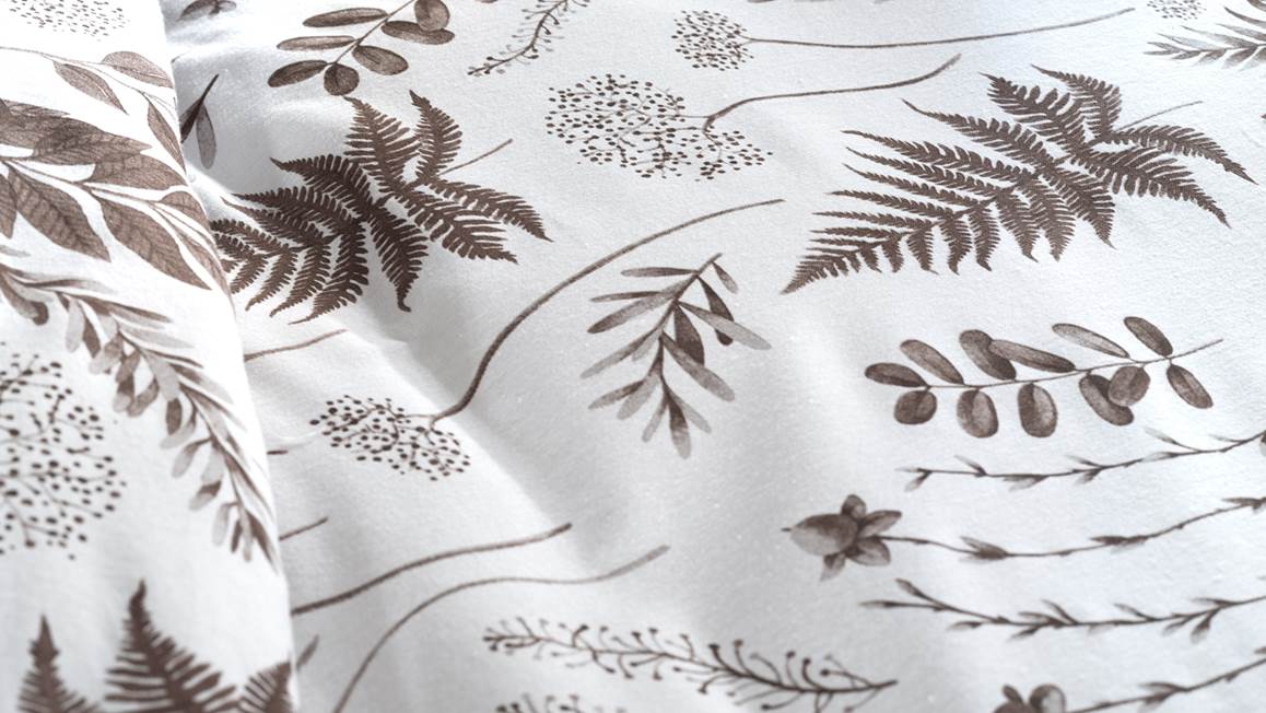 Zohome Autumno housse de couette en flanelle