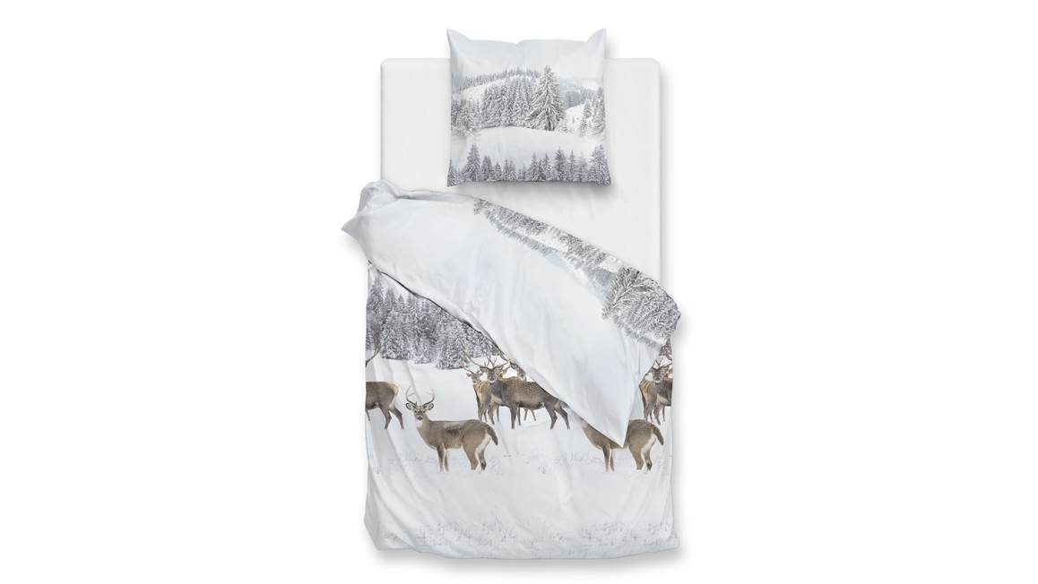 Zohome Cervo housse de couette en flanelle